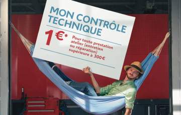 Mon offre contrôle technique à 1€ au Garage Catteau Citroën à Armentières